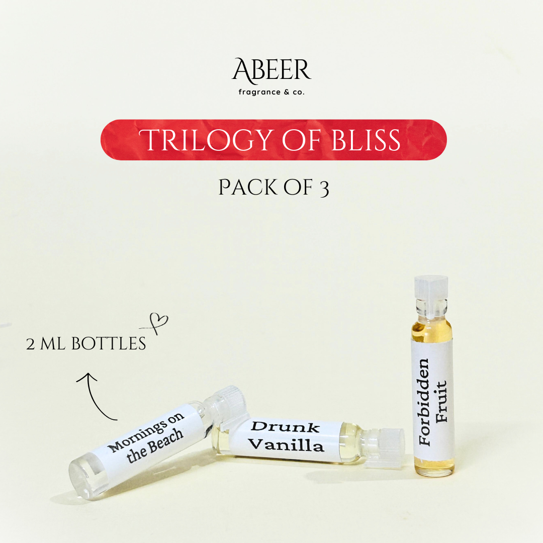 Trilogy Of Bliss - Pack of 3 discovery Set